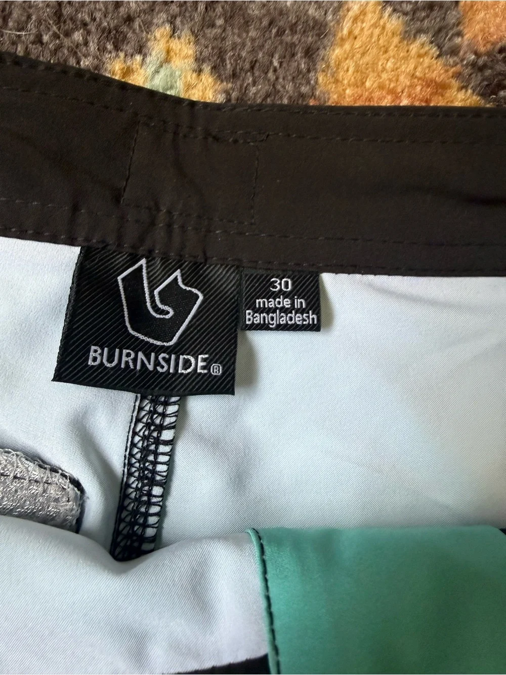 NWT Men’s Burnside board shorts. Priced to sell!